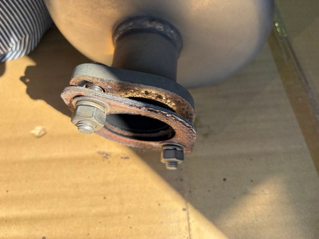 ロッソステンレス シングル出し マフラー　JB ジムニー