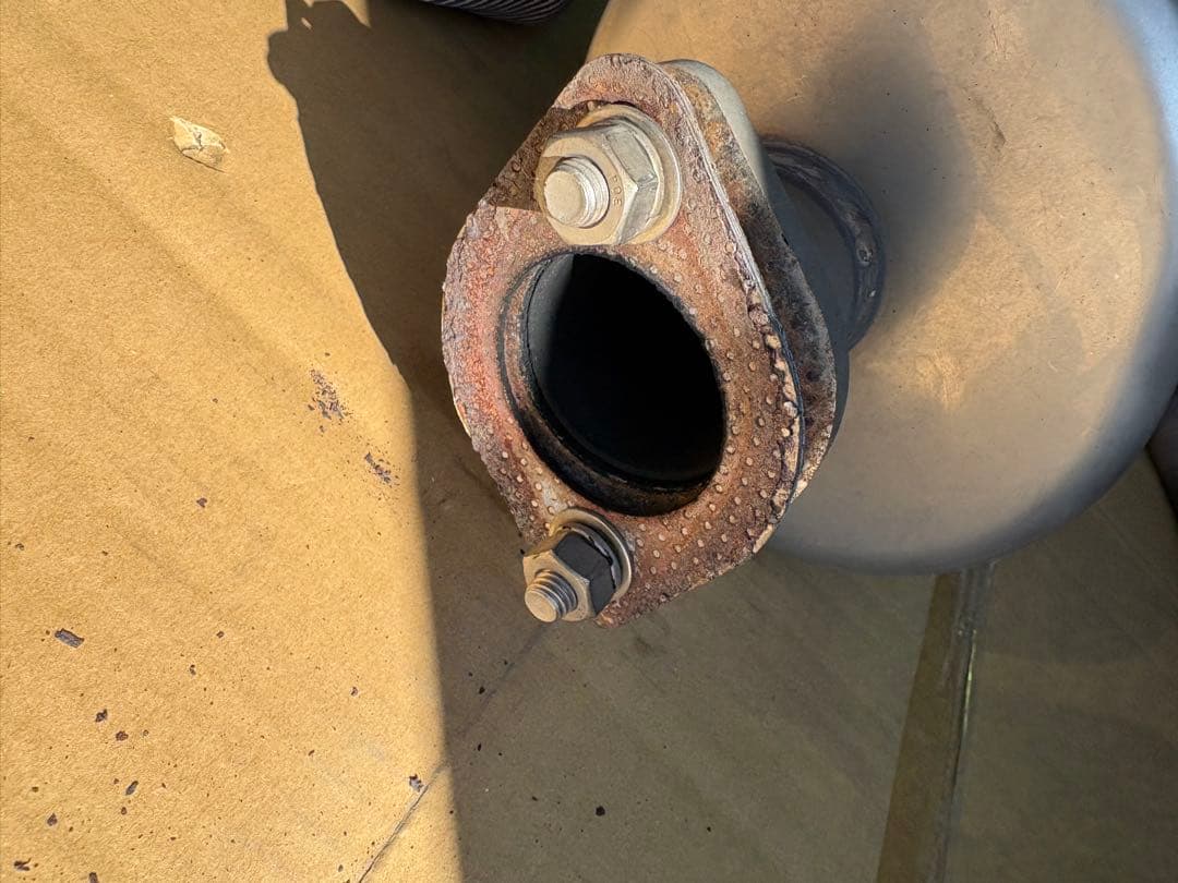 ロッソステンレス シングル出し マフラー　JB ジムニー