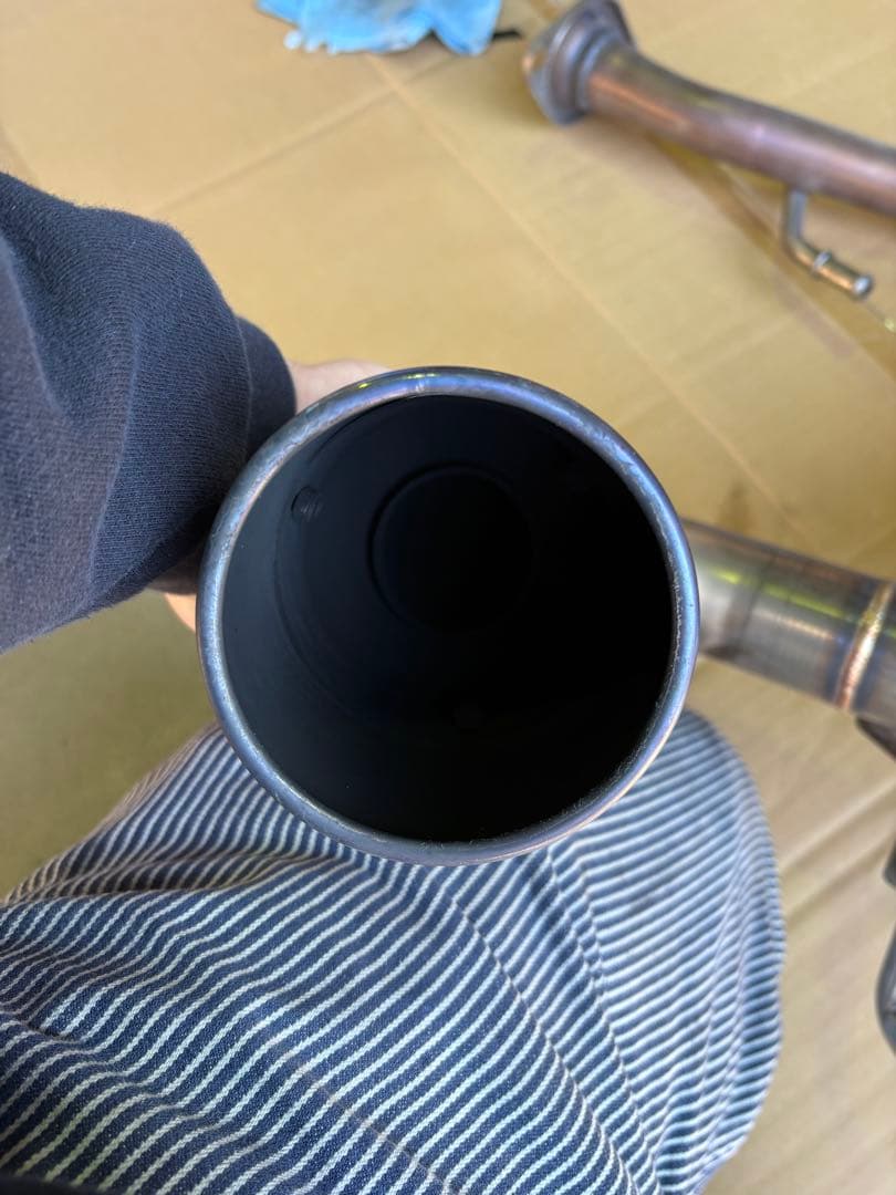 ロッソステンレス シングル出し マフラー　JB ジムニー