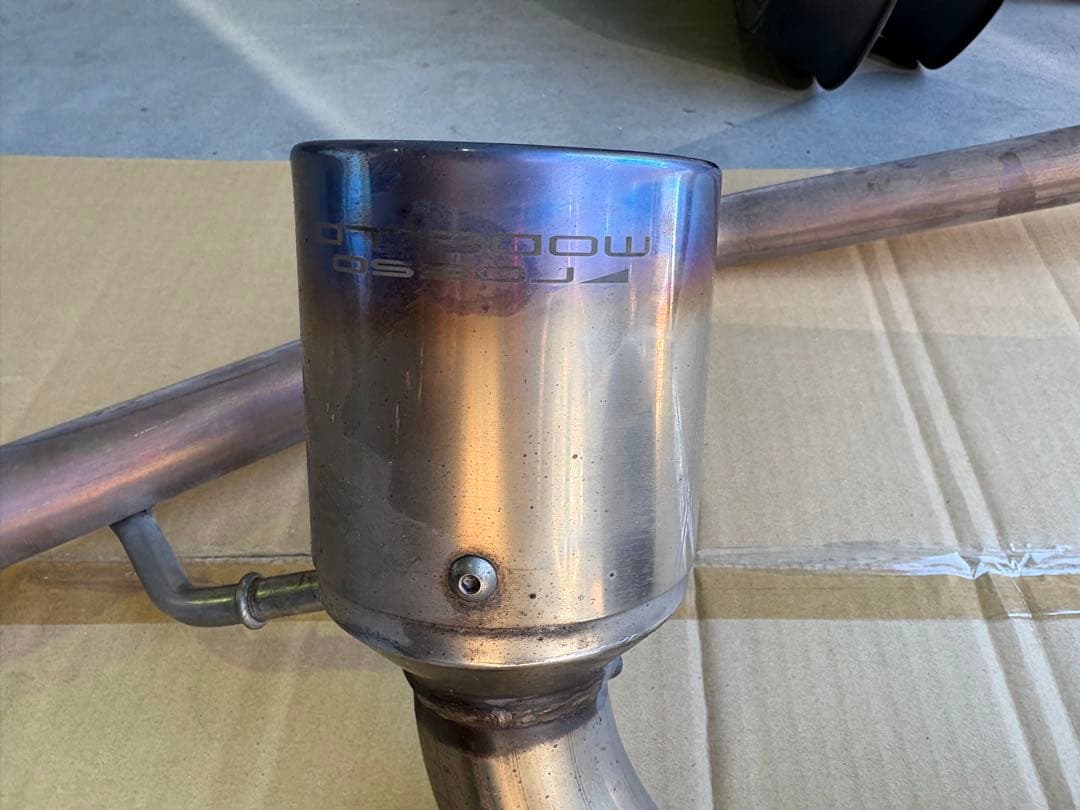 ロッソステンレス シングル出し マフラー　JB ジムニー