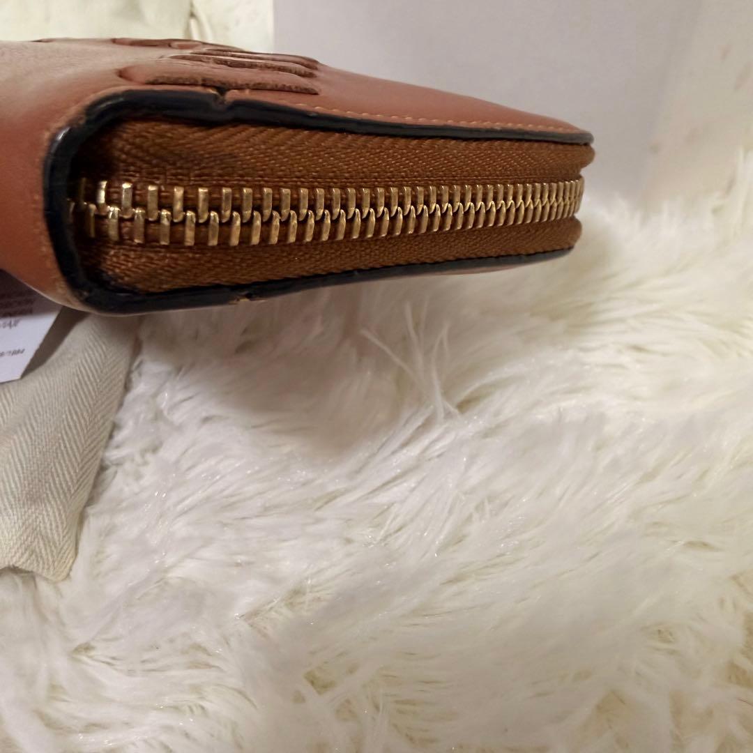LOEWE ロエベ　 パズル レース ジップ アラウンド　ステッチ　長財布