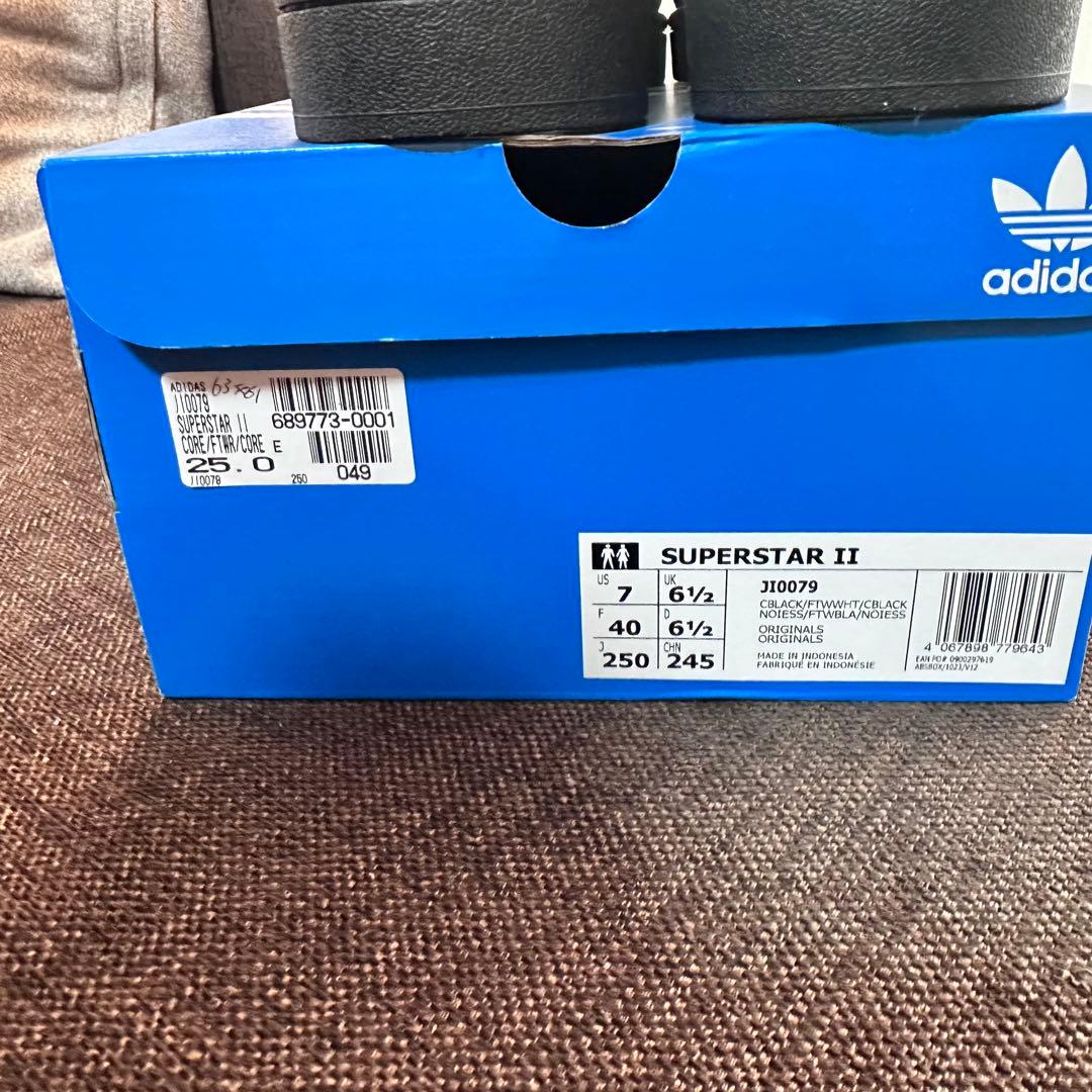 adidas Superstar ブラック/ホワイト　アディダス　スーパースター