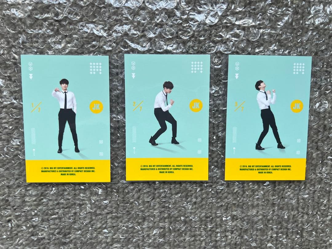 BTS 防弾少年団 3rd muster プレイヤーカード