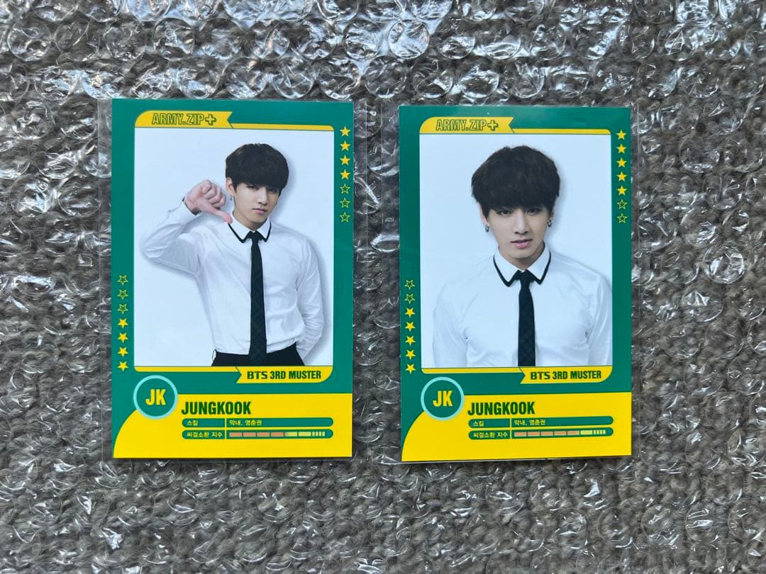 BTS 防弾少年団 3rd muster プレイヤーカード