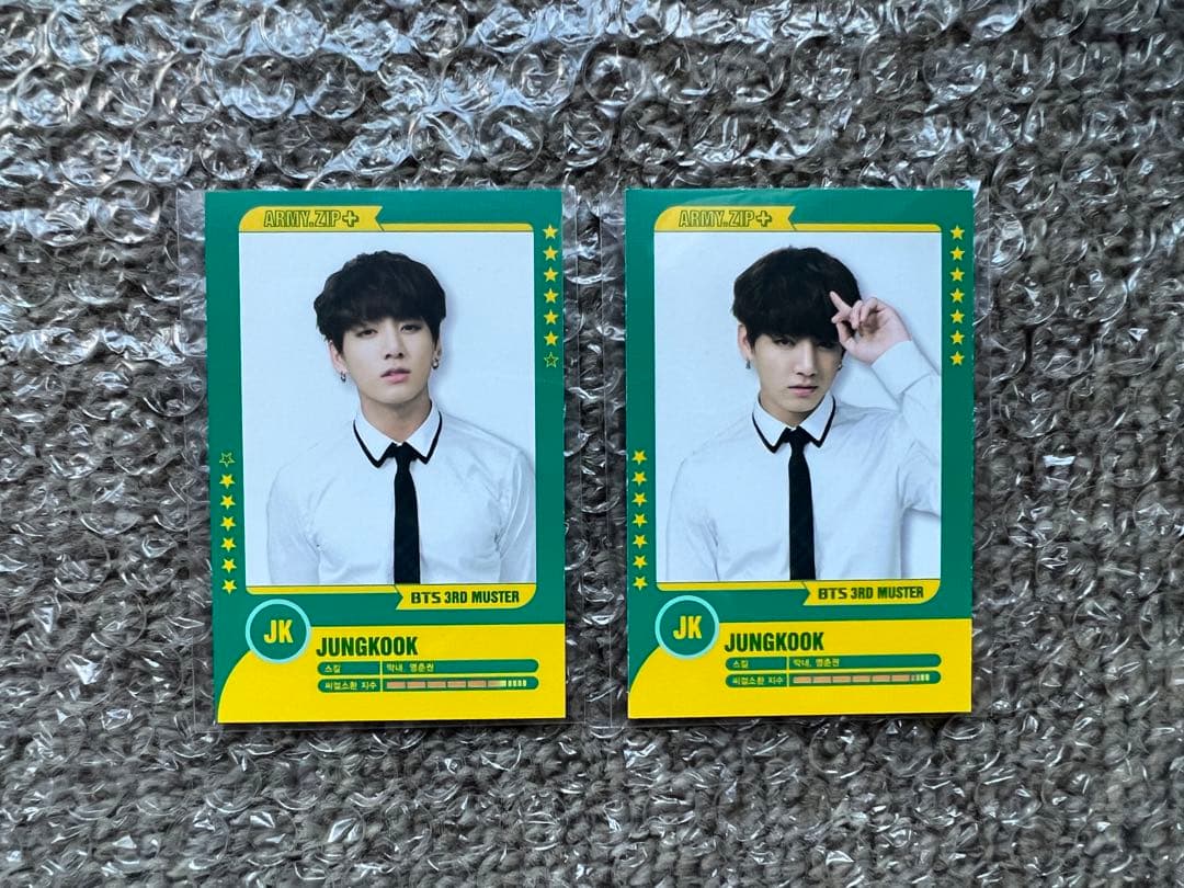 BTS 防弾少年団 3rd muster プレイヤーカード