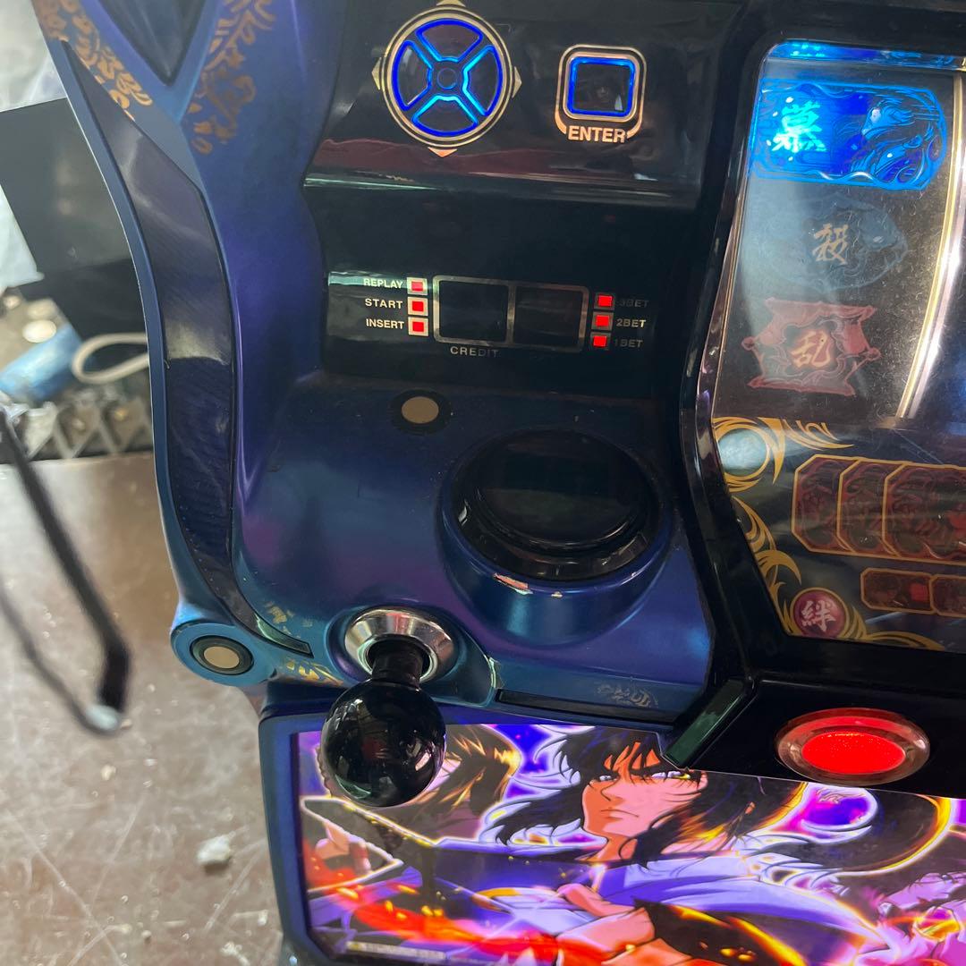 パチスロ実機　バジリスク絆(甲賀パネル) ぴかちゅう