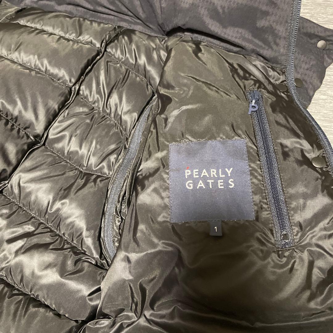 パーリーゲイツ　2WAYダウンアウター　サイズ　1 ネイビー