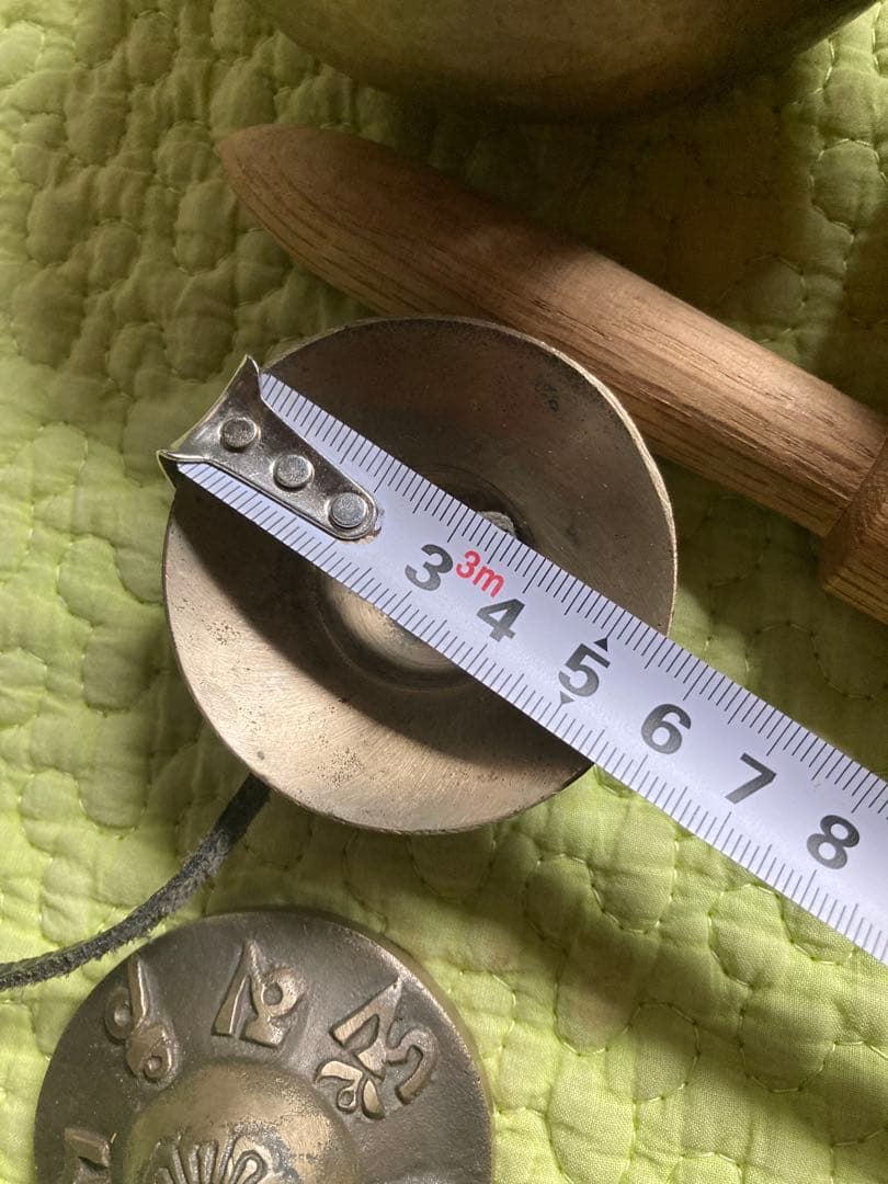 シンギングボウル2個とティンシャのセット