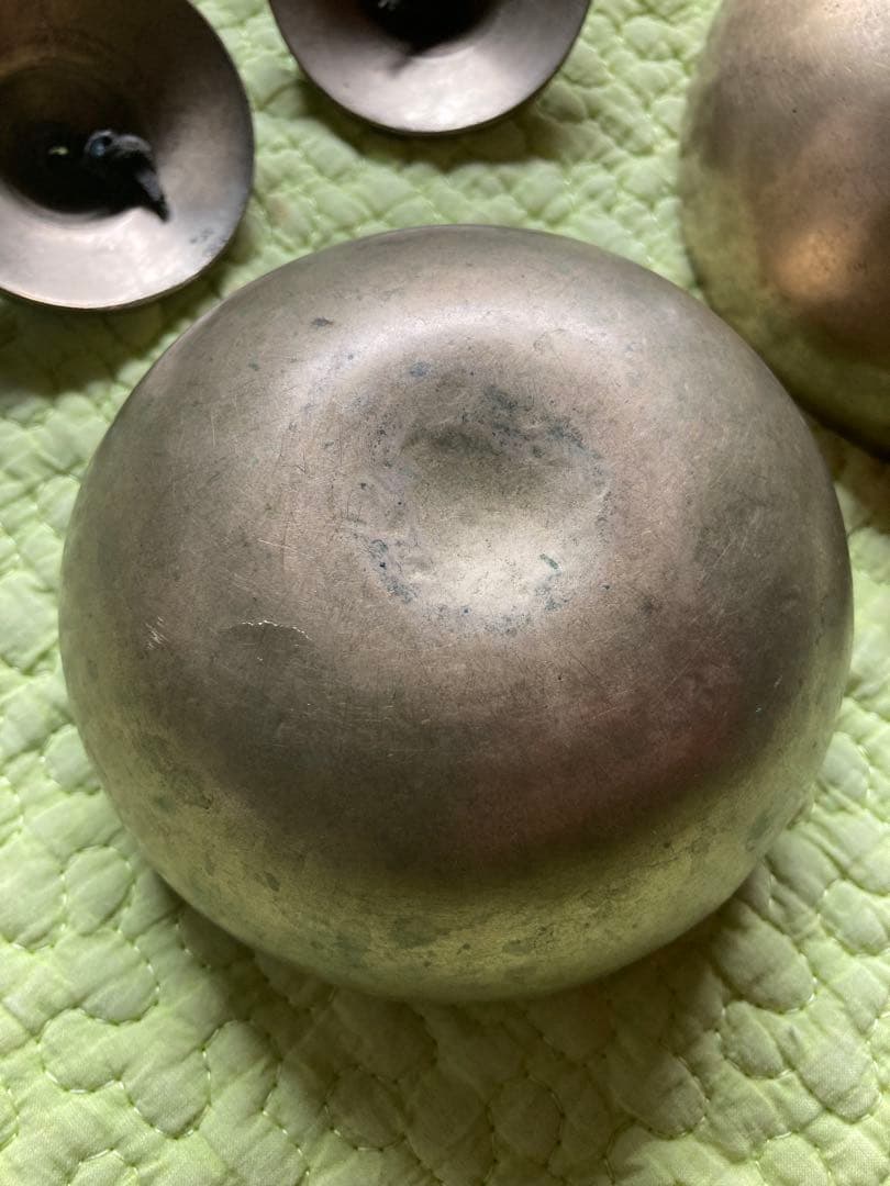 シンギングボウル2個とティンシャのセット