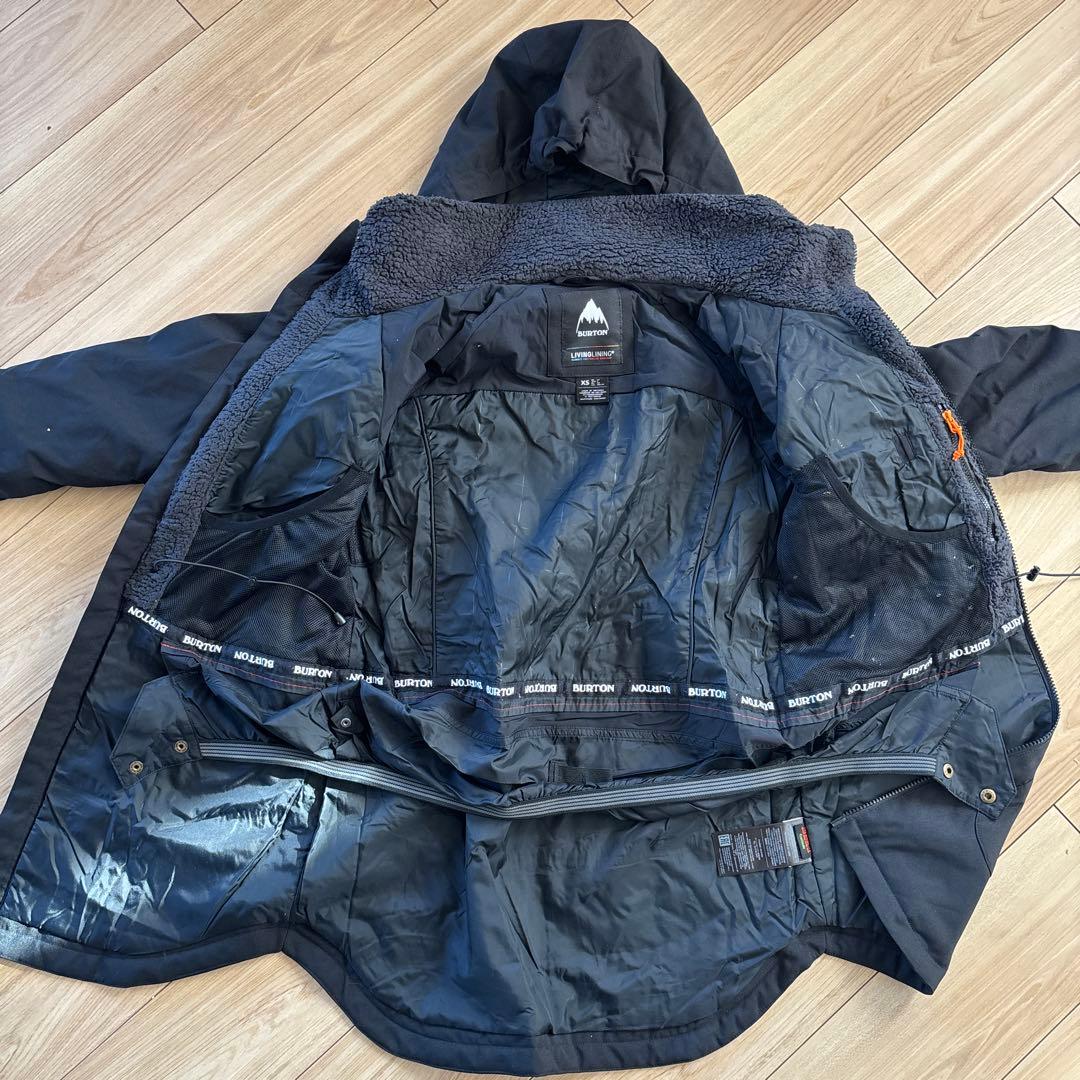 Burton ブラック ジャケット XSサイズ