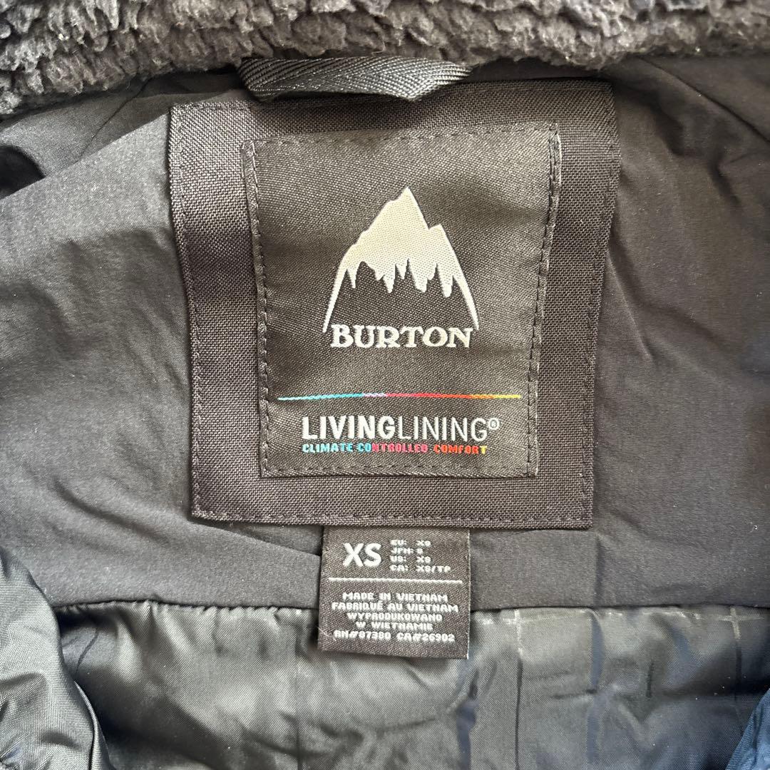 Burton ブラック ジャケット XSサイズ