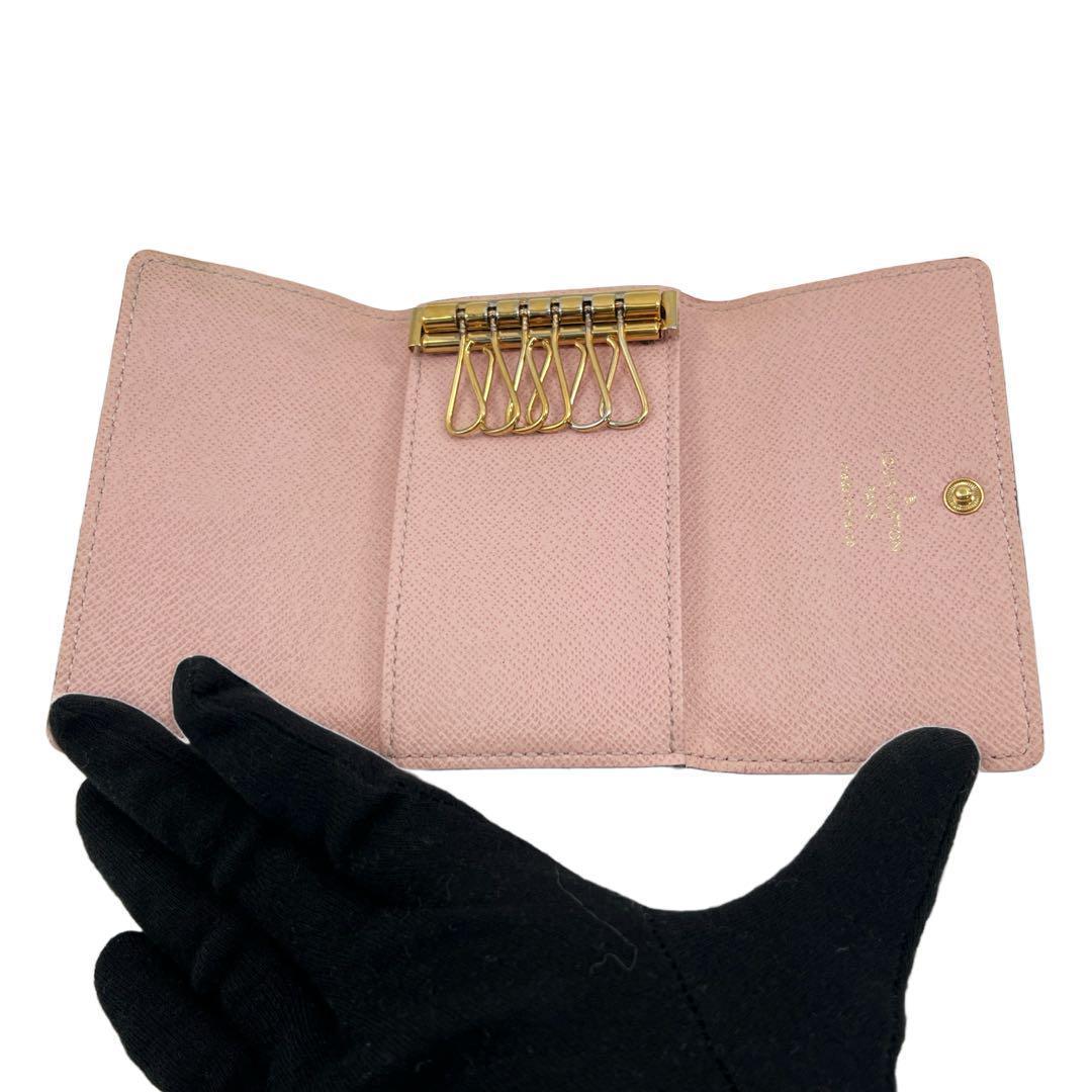 LOUIS VUITTON ヴィトン ダミエ 6連 キーケース N41624