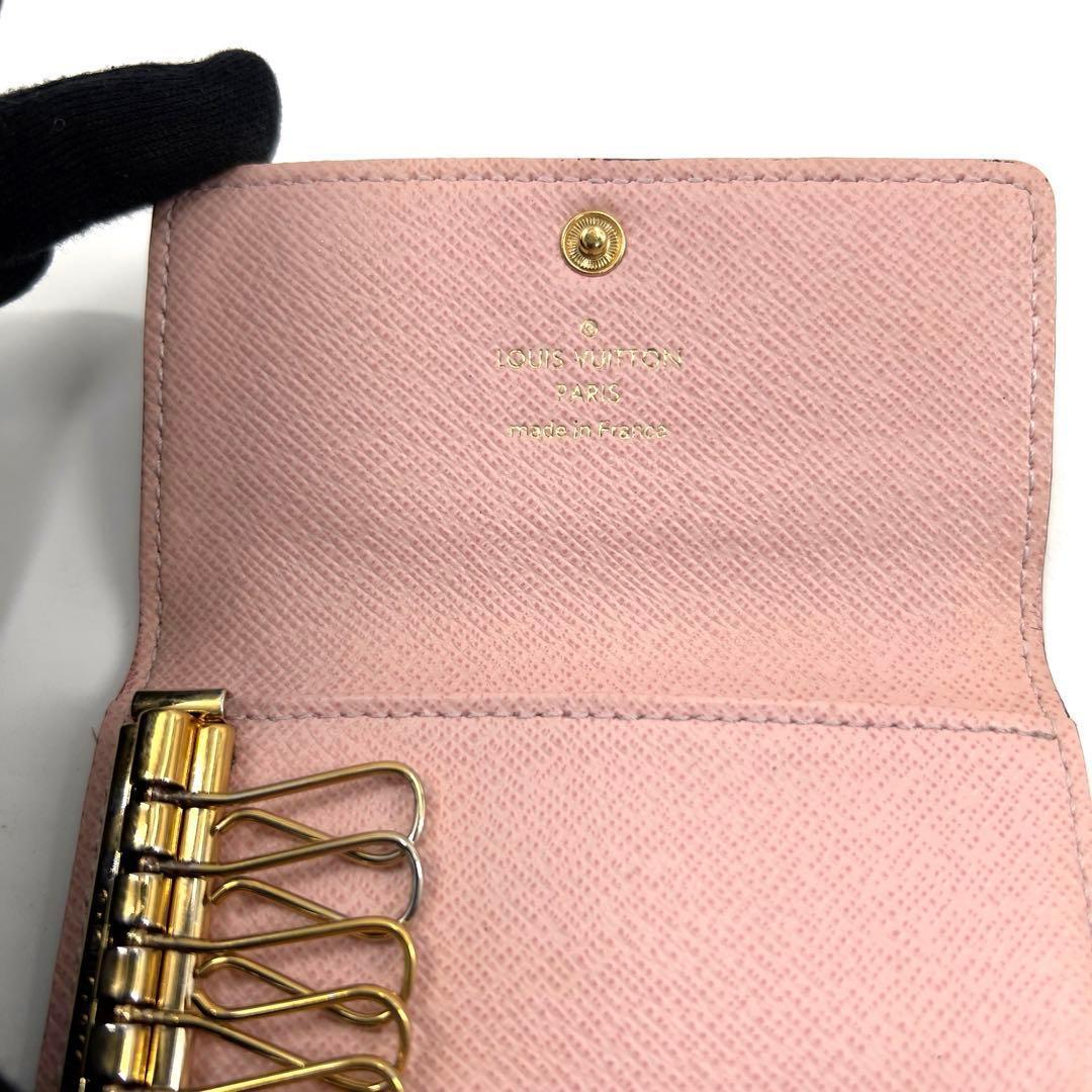 LOUIS VUITTON ヴィトン ダミエ 6連 キーケース N41624