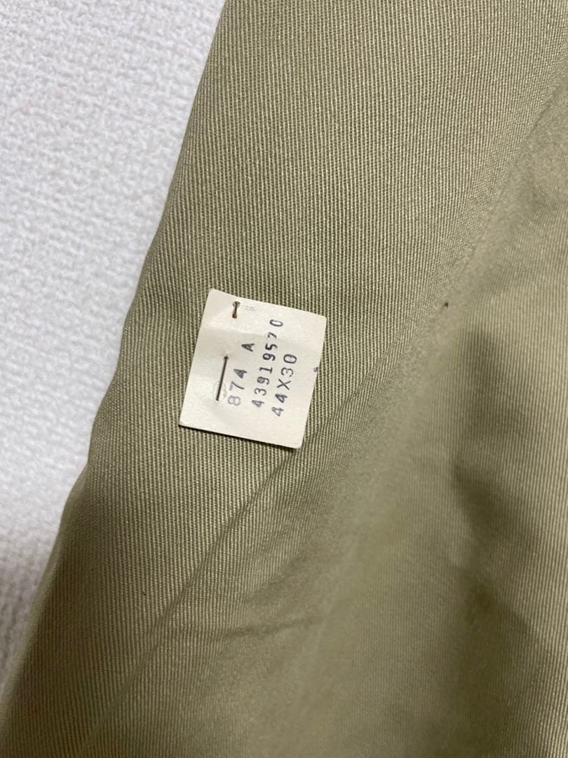 80s 90s USA製 Dickies 874ワークパンツ デッドストック