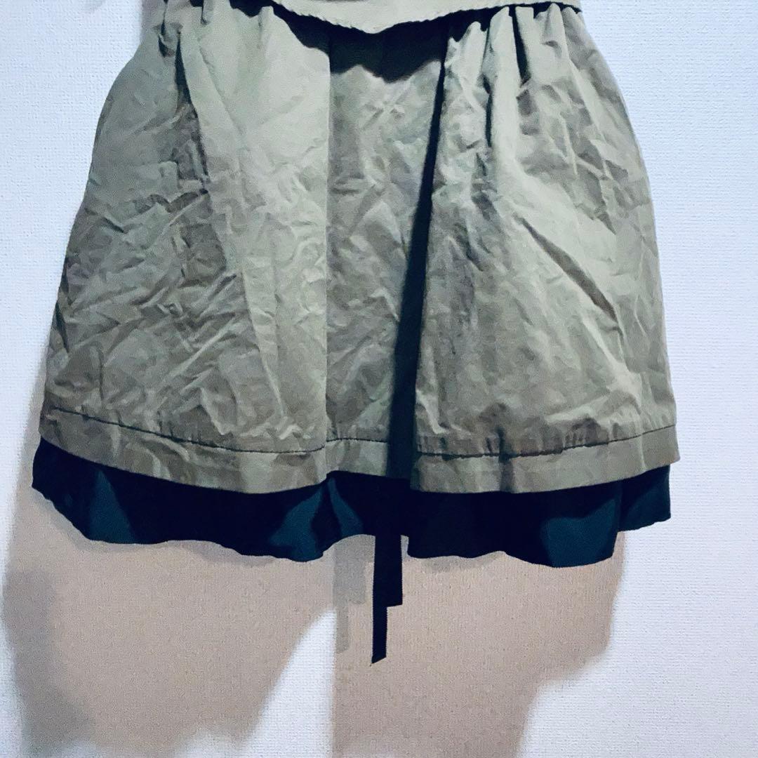 SCOT CLUB ヤマダヤ｜カーキ ダウンベスト エコファー フレア フード