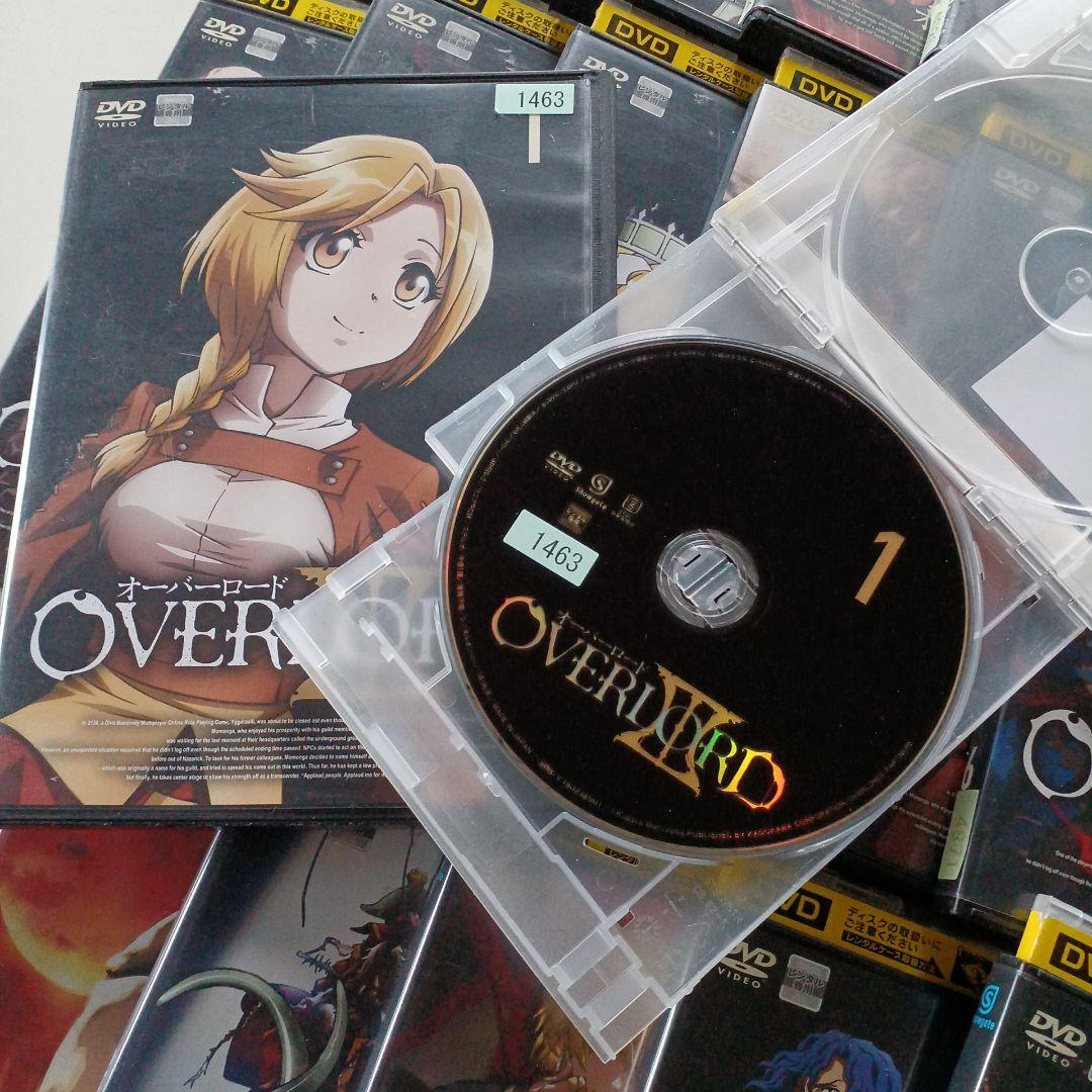 アニメ　DVD　オーバーロード OVERLORD　1～3期　全巻セット　18本