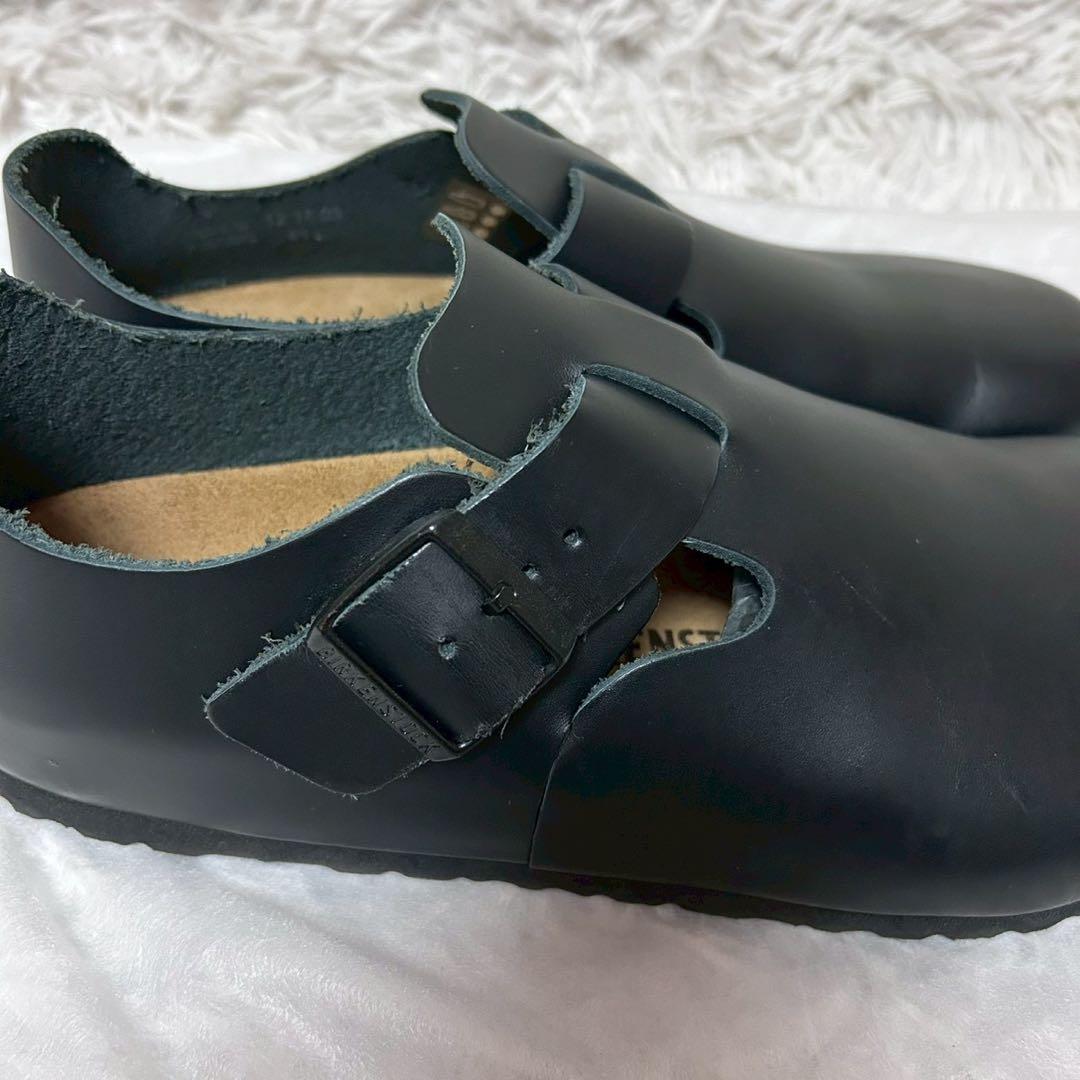 未使用級✨ビルケンシュトック ロンドン レザー コンフォート　ブラック 43