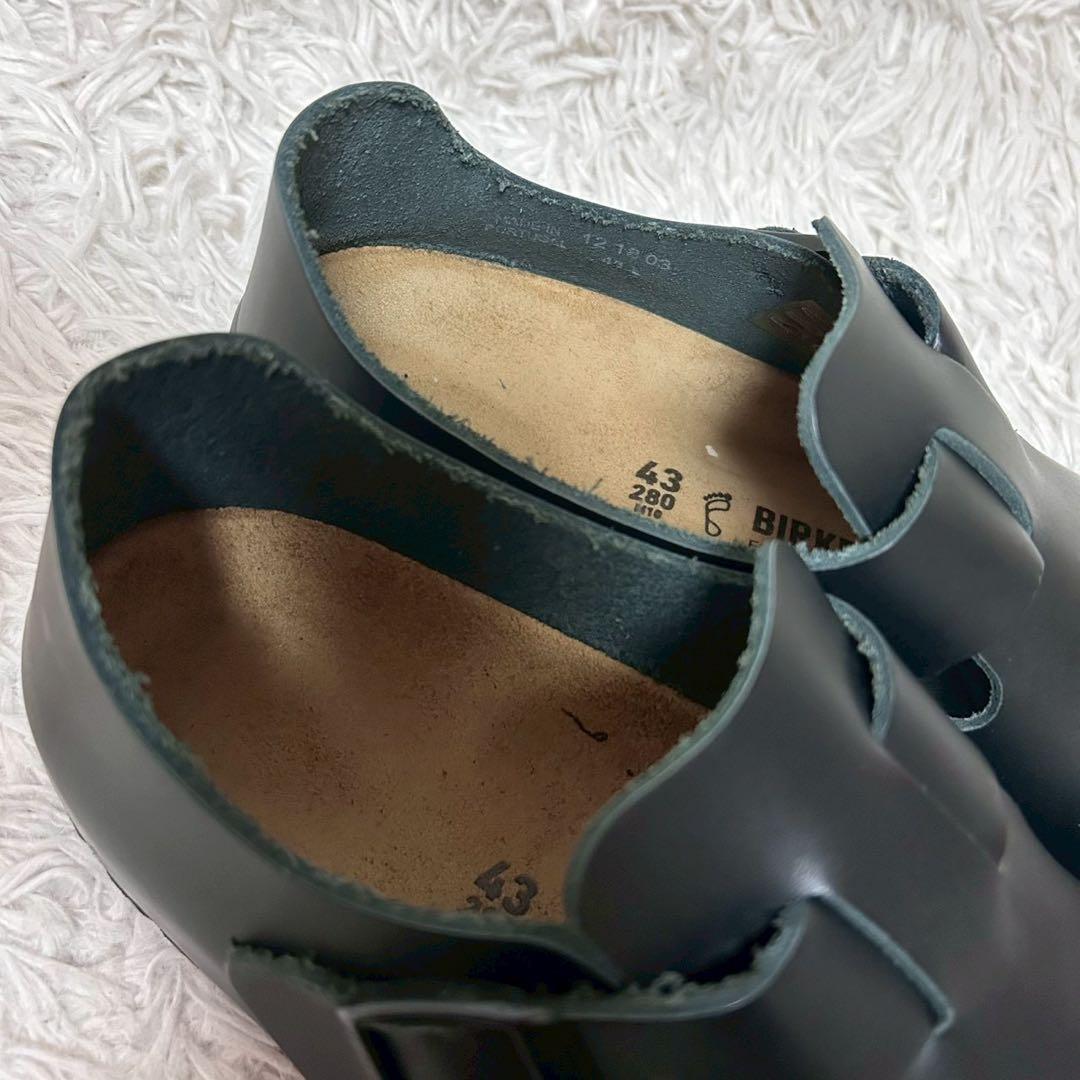 未使用級✨ビルケンシュトック ロンドン レザー コンフォート　ブラック 43