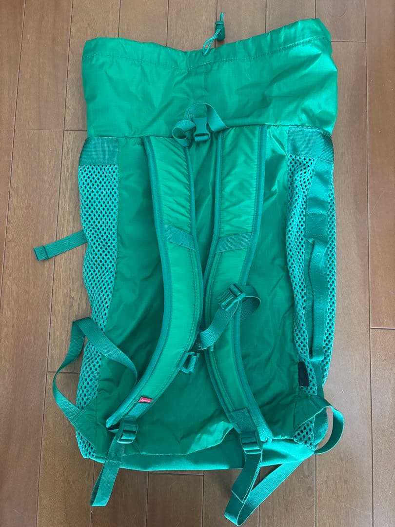 Supreme グリーン メッシュリュック