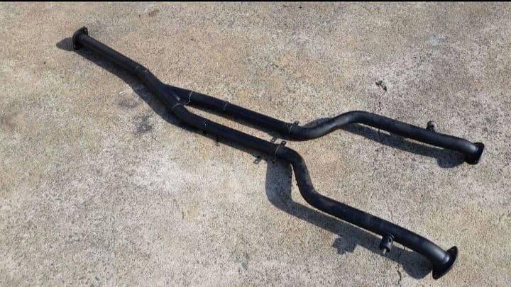 18/200系クラウン！ワンオフ中間ストレートマフラー！