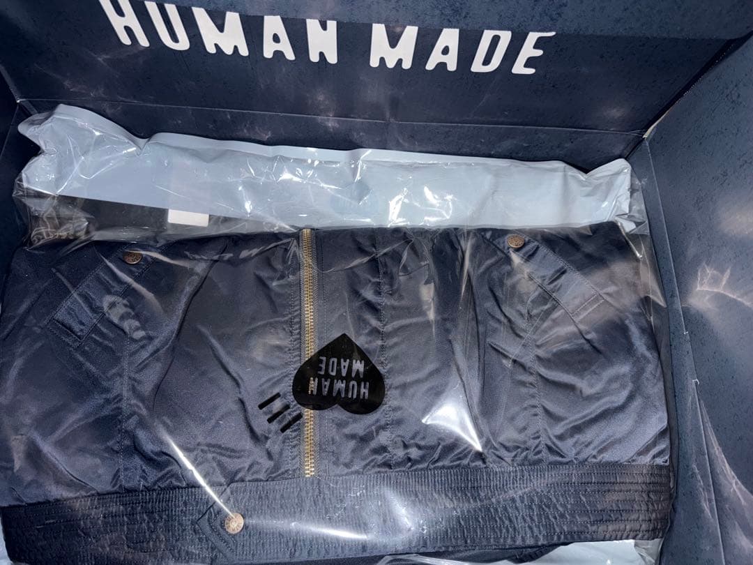 HUMAN MADE Flight Jacket Navy未開封