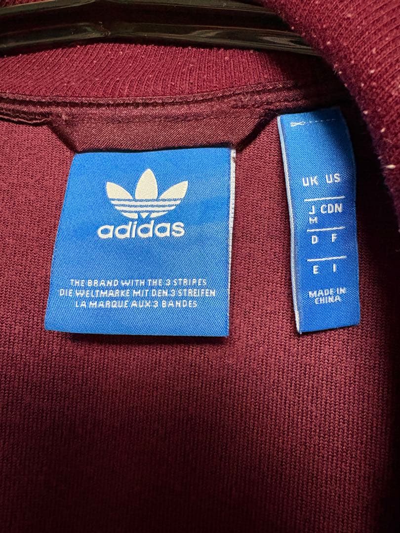 adidas　アディダス ベロア トラックジャケット