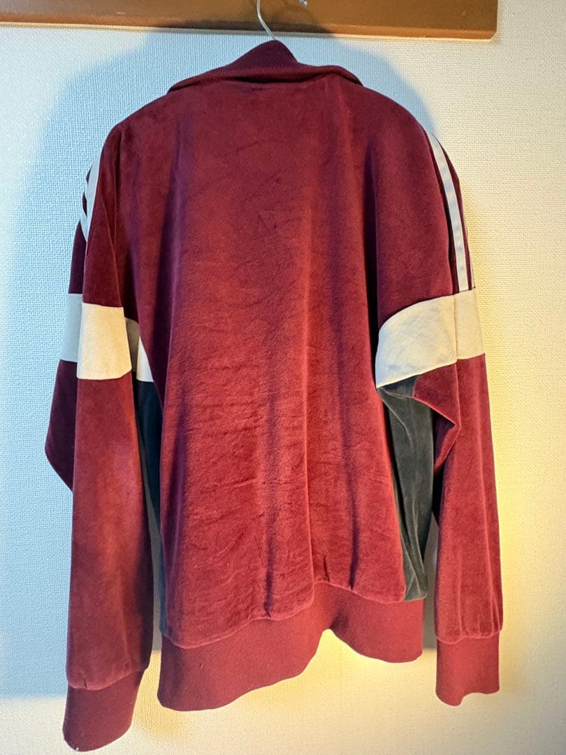 adidas　アディダス ベロア トラックジャケット