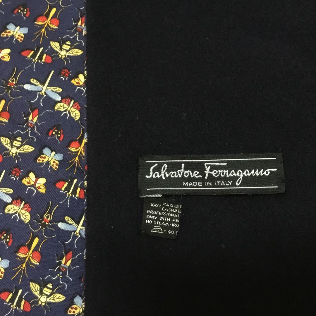 未使用＊美品☆サルバトーレフェラガモ＊マフラー＊シルクイタリア製ローマにて購入！