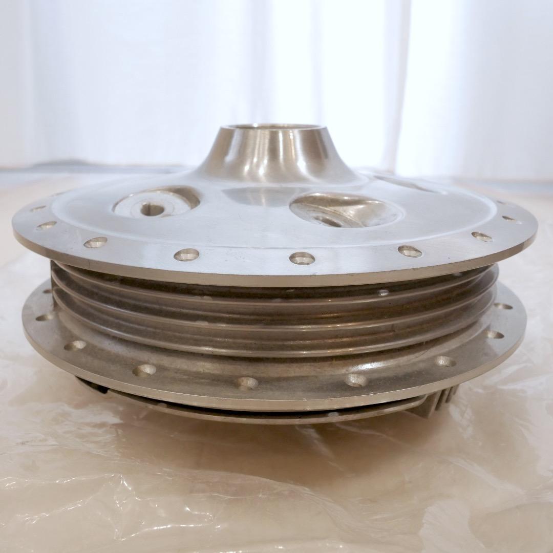 廃盤希少 未使用 SR400 ドラムブレーキ用フロントハブ プレートセット