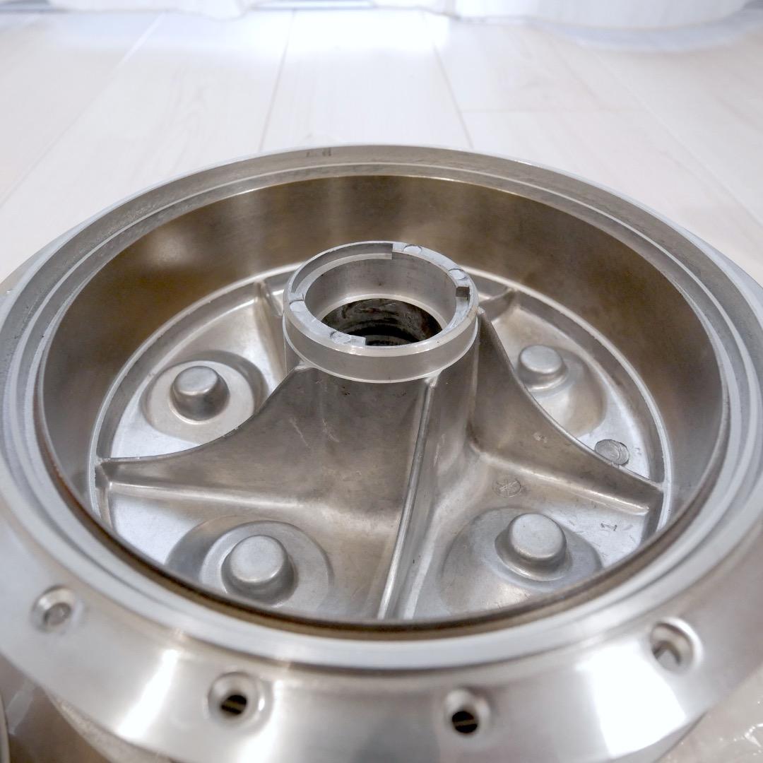 廃盤希少 未使用 SR400 ドラムブレーキ用フロントハブ プレートセット