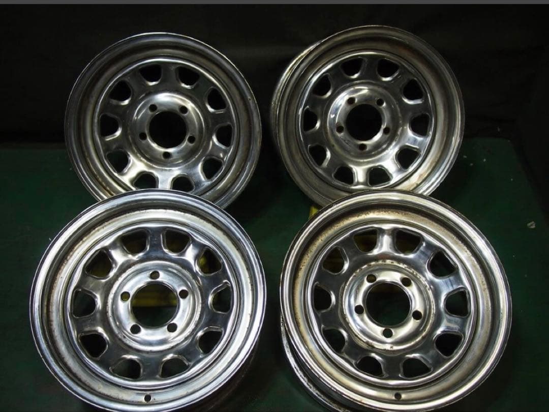 デイトナホイール15インチ　メッキ