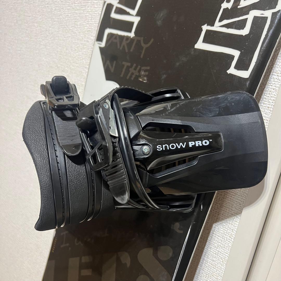 SLQ キッズ スノーボード 130cm ブラック 初心者 美品 スノープロ