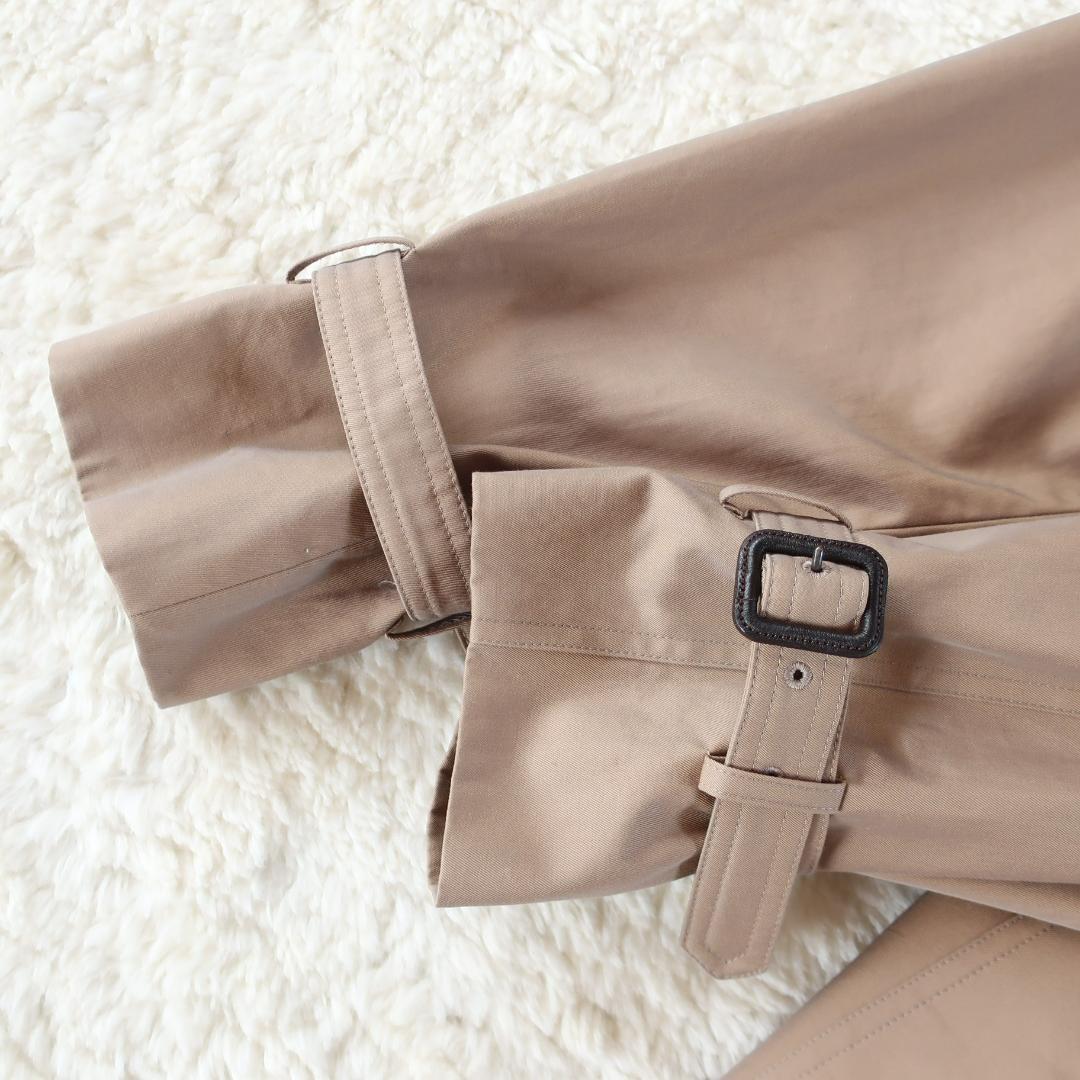 マカフィー コットンギャバジン トレンチコート ライナー付き キャメル 34