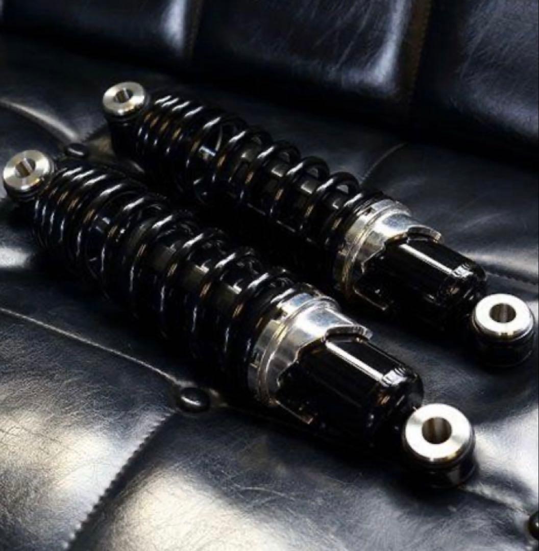 ムック　ヒデモーターサイクル　11インチ　リアショック　スポーツスター