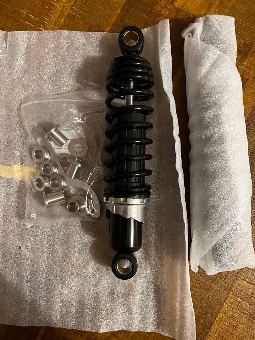 ムック　ヒデモーターサイクル　11インチ　リアショック　スポーツスター