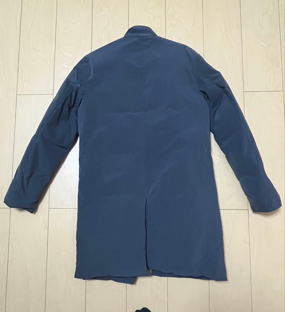 Theoryメンズ高級ダウンコートXSビジネス軽量Safari掲載