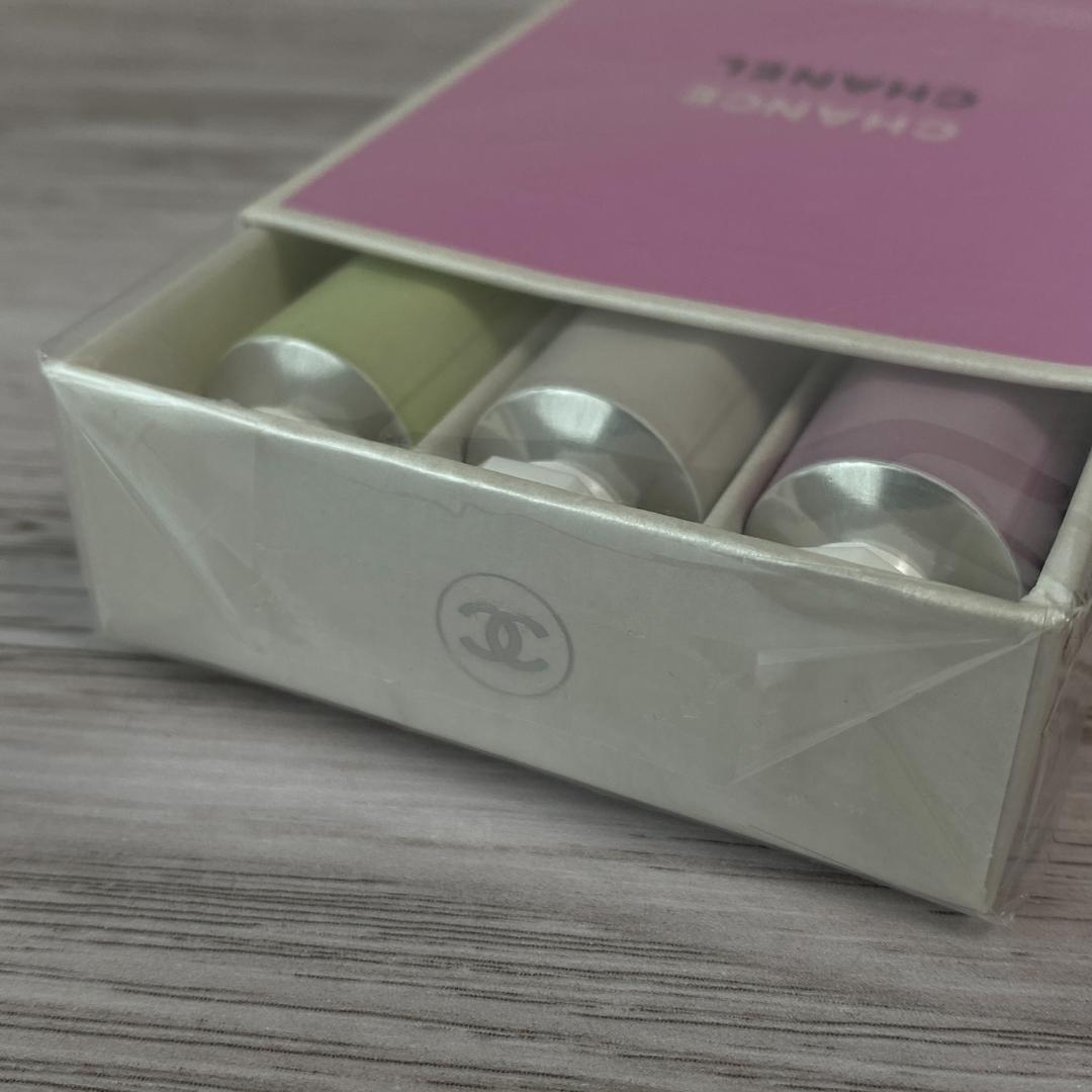◆CHANEL チャンス ハンドクリーム 3本 + ヘアミストセット