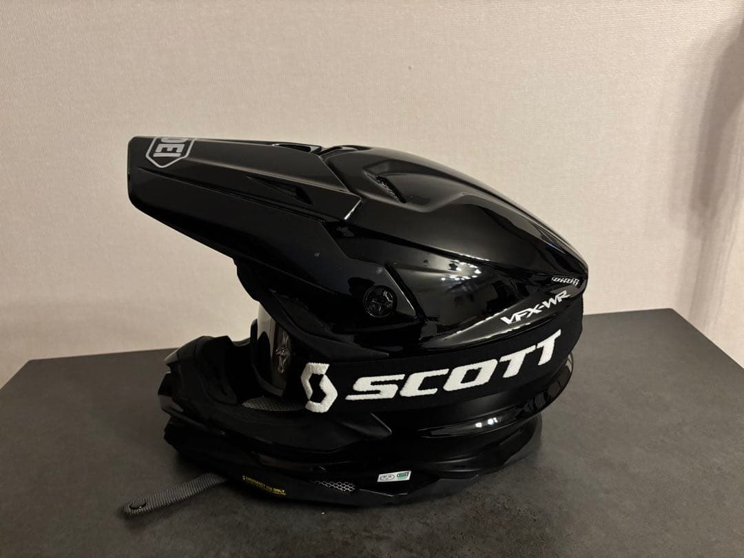 SHOEI SCOTT VFX-WR Lサイズ　ブラック