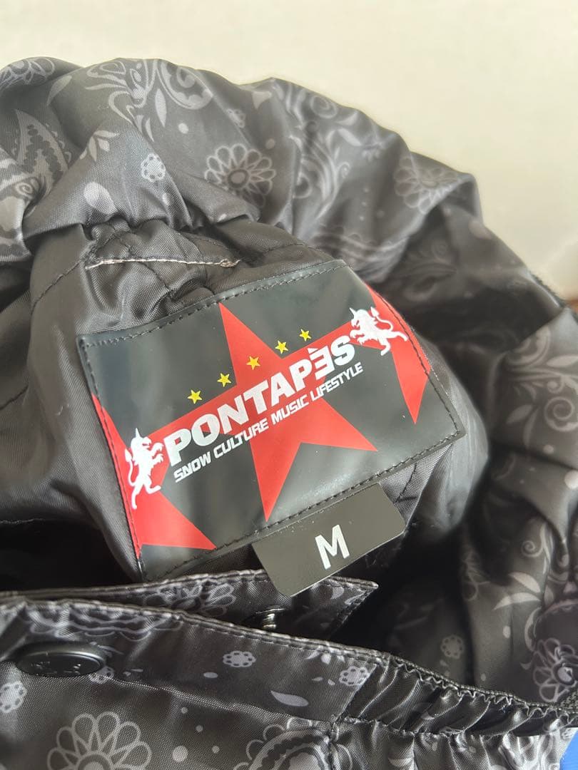 【PONTAPES】スノーボードウェア パンツ Mサイズ ユニセックス