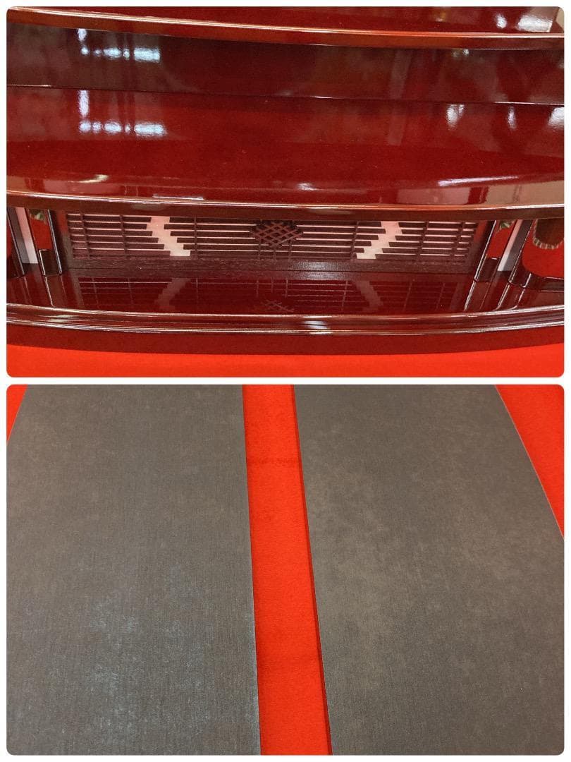 専用ページ　D1 　三段飾り 　高級金彩衣装　巾71㎝位　ひな祭り三段　三段