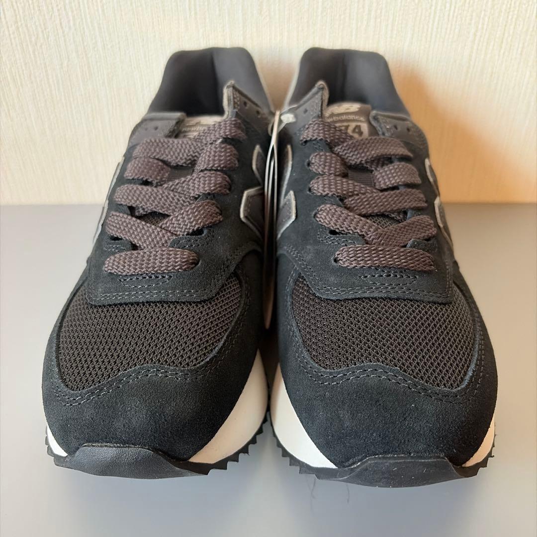 【新品未使用】ニューバランス スニーカー WL574Z ブラック 24.5cm