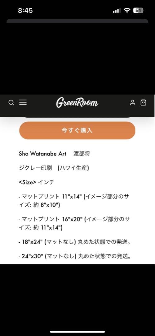 GREENROOM 絵画 アート ワーゲンバス