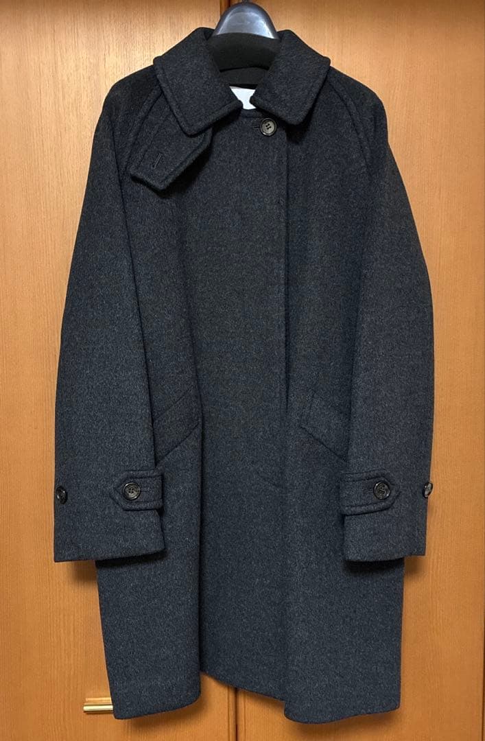 【新品タグ付き】 FRAMeWORKラムウールMIXシャルムバルカラーコート36