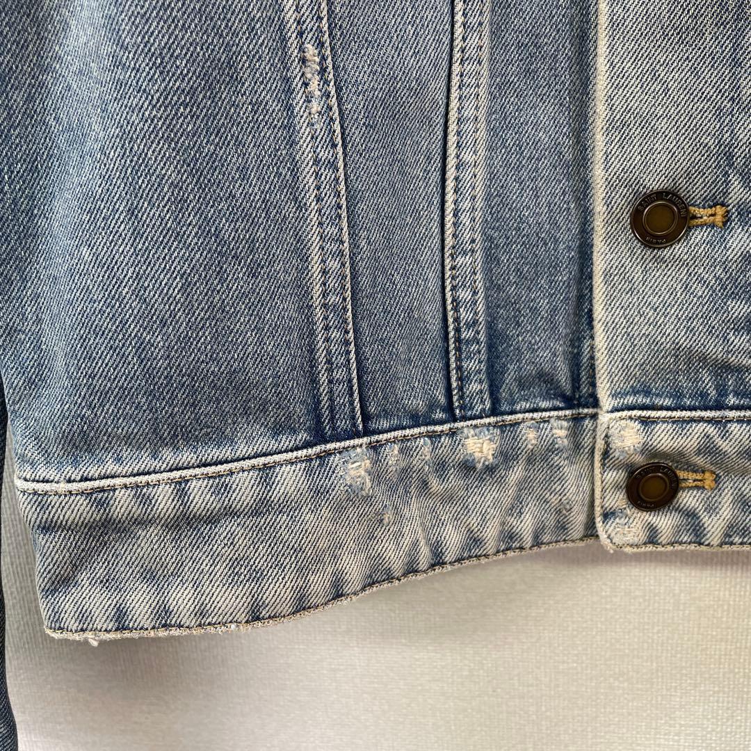 SAINTLAURENT レディース　新品タグ付き　デニムジャケットS