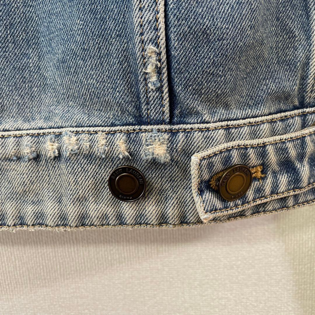 SAINTLAURENT レディース　新品タグ付き　デニムジャケットS