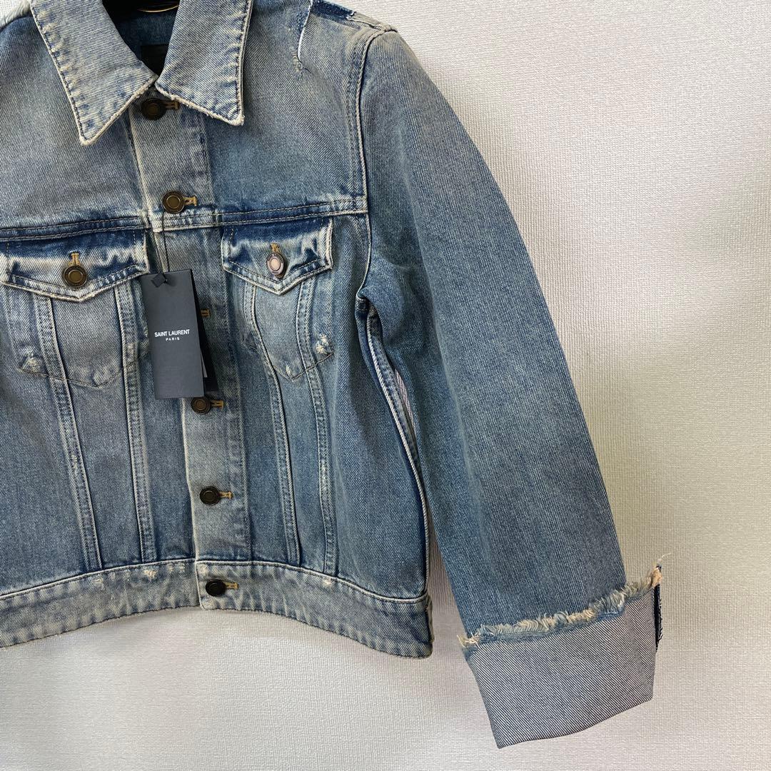 SAINTLAURENT レディース　新品タグ付き　デニムジャケットS