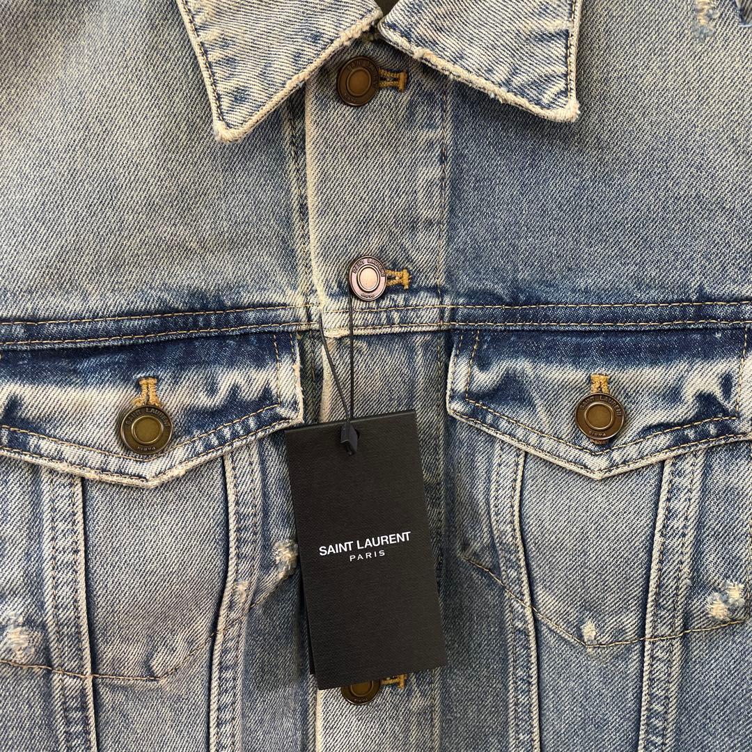 SAINTLAURENT レディース　新品タグ付き　デニムジャケットS