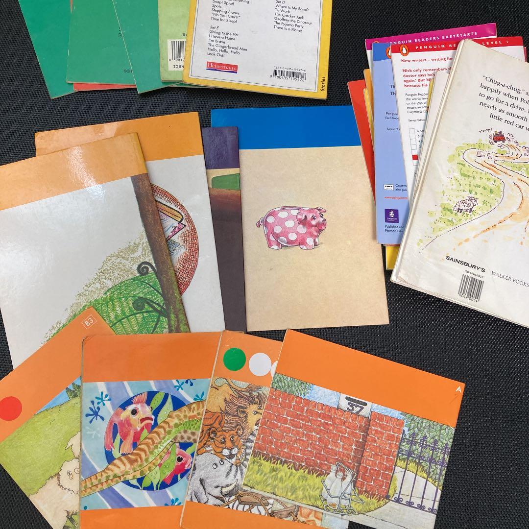 児童英語研究所　リタラシーリンクスとJellybeans の英語絵本