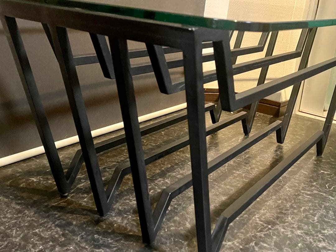 希少廃盤品 unico ウニコ VAC(バック) ガラス天板 センターテーブル