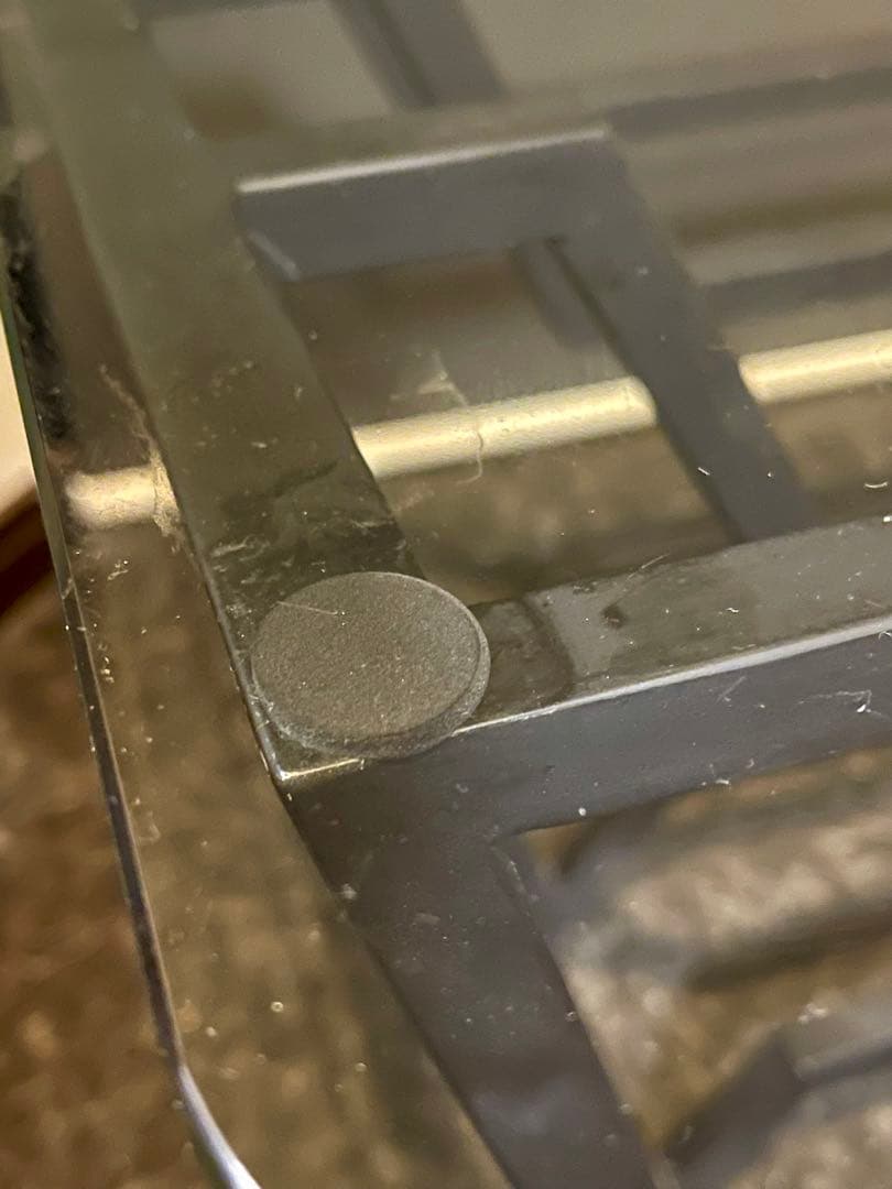 希少廃盤品 unico ウニコ VAC(バック) ガラス天板 センターテーブル